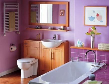 Жидкие обои для ванной комнаты